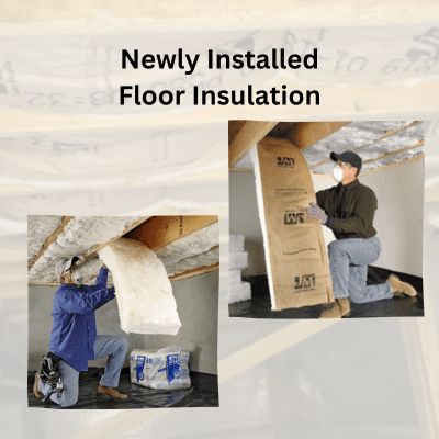 floor insulation installation