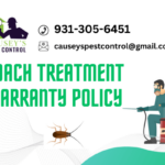 Roach Treatment Warranty Policy